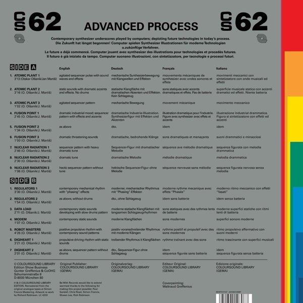 Advanced Process (Coloursound) (2023 Remaster) 1