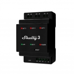 Shelly - Home Shelly Relais Pro 7,60cm (3) WLAN & LAN Schaltaktor 3x 16A Max. 48A BT (Shelly_Pro3)
