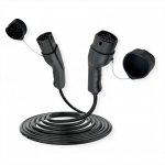 Roline - E-Auto Ladekabel Typ2, 3-phasig, 480VAC (3P+N+E), 16 A, 11 kW, 3 m (19.08.0013)