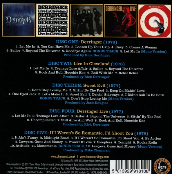 The Complete Blue Sky Albums 1976-1978/ Deluxe 5CD 2