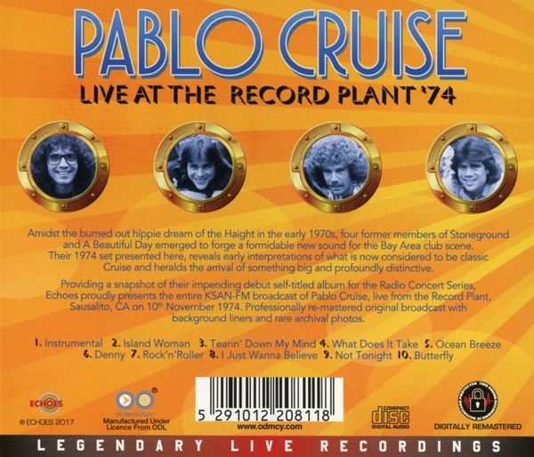 Live At The Recotrd Plant 74 1