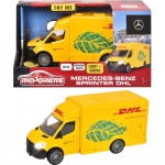 Simba-dickie - Mercedes-Benz Sprinter DHL (gelb, Mit Licht und Sound)