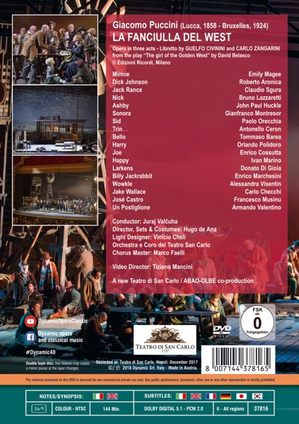 Magee / Aronica / Valcuha / Orch. & Cor.Teatr 1