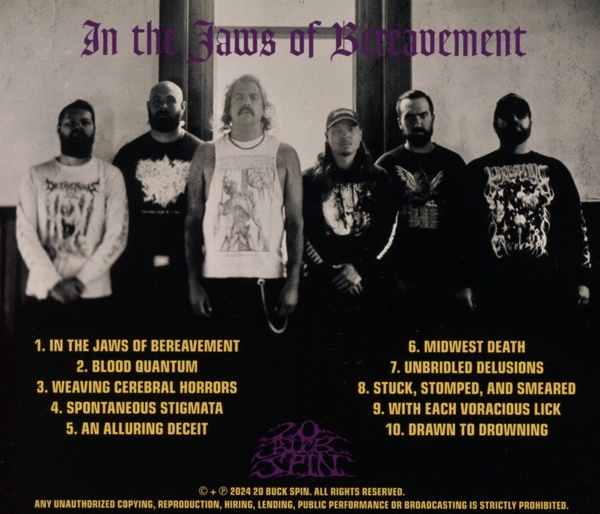 In the Jaws Of Bereavement (Jewel Case) 1