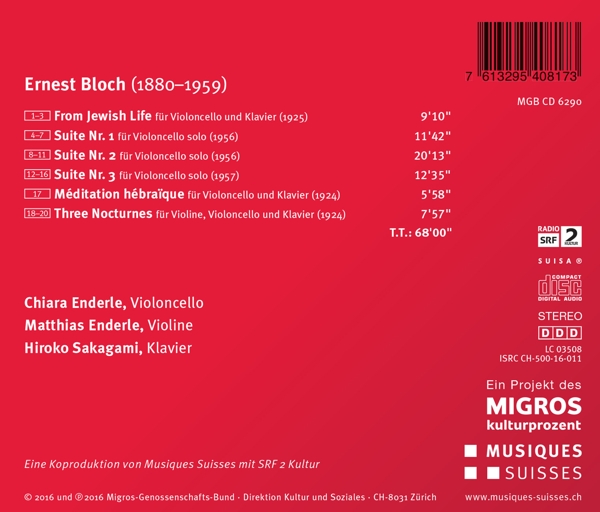 Kammermusikwerke für Violoncello 1