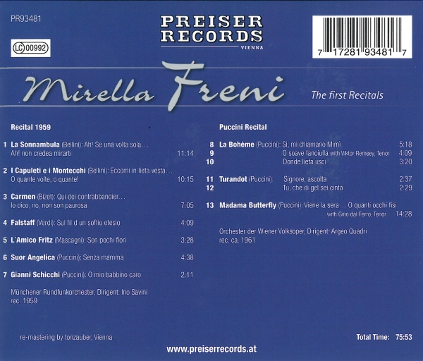 The first Recitals 1
