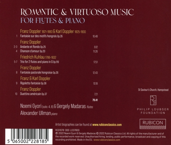 Romantic & Virtuoso Music 1