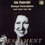 Ida Haendel / G. Parsons - Baroque Transcriptions