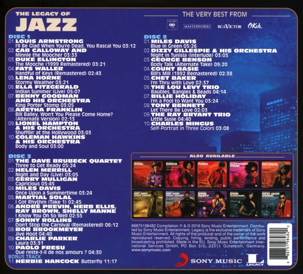 The Legacy of Jazz 1