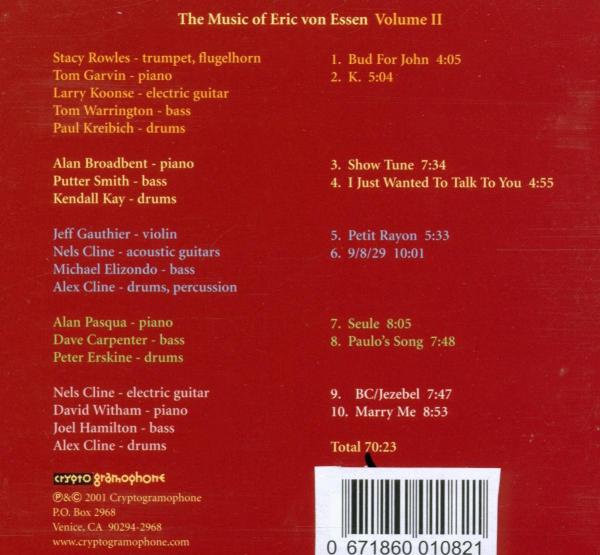 The Music of Eric von Essen Vol.2 1
