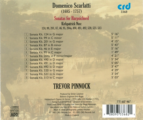 Scarlatti Cembalosonaten 1