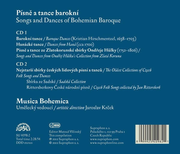 Lieder und Tänze des Böhmischen Barock 1