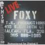 Foxy - Live