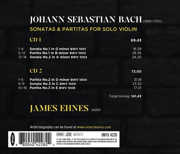 Sonaten und Partiten BWV 1001-1006 1