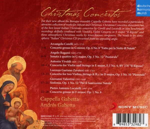 Christmas Concertos/ Weihnachtskonzerte 1