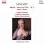 Nishizaki / Cap. Istropol / Gunzenh - Violin Concerti 3 & 5 / Rondo / Adagio