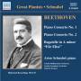 Artur Schnabel / Malcolm Sargent - Klavierkonzert 1+2/Fr Elis