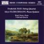 Hugh Tinney / Vanbrugh Qurtett - Streichquartett/Klavierquint.