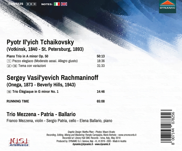 Tschaikowski: Klaviertrio op.50 1