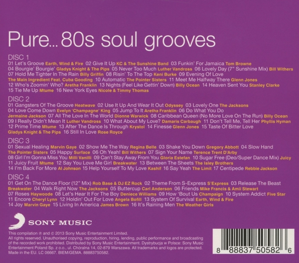 Pure...80s Soul Grooves 1
