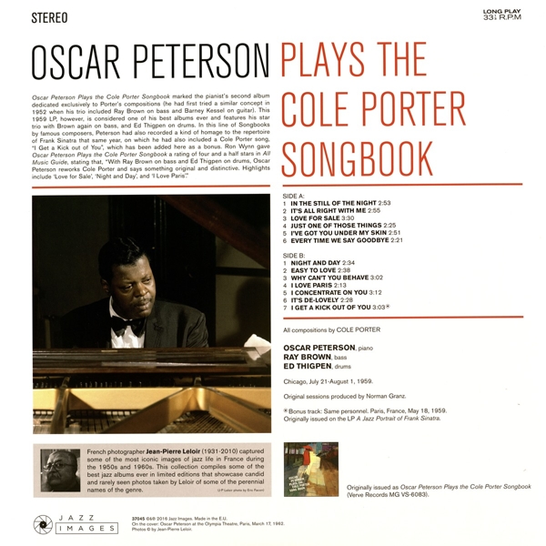 Plays The Cole Porter Songbook (180g LP)-Leloir 1