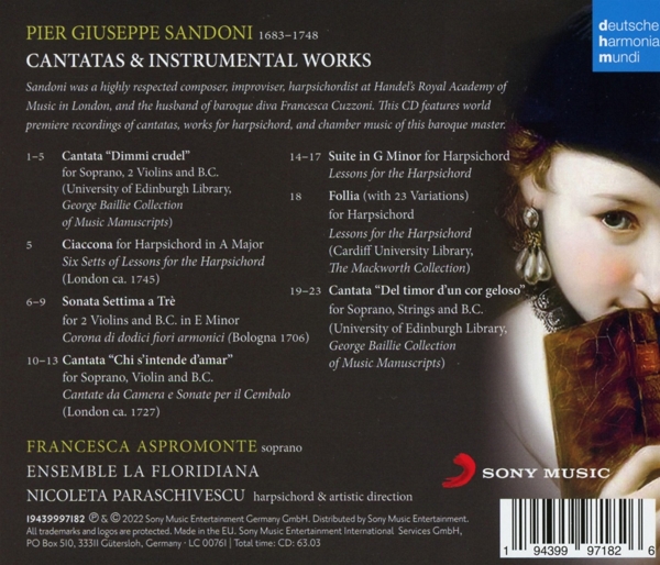 Cantatas & Instrumental Works 1
