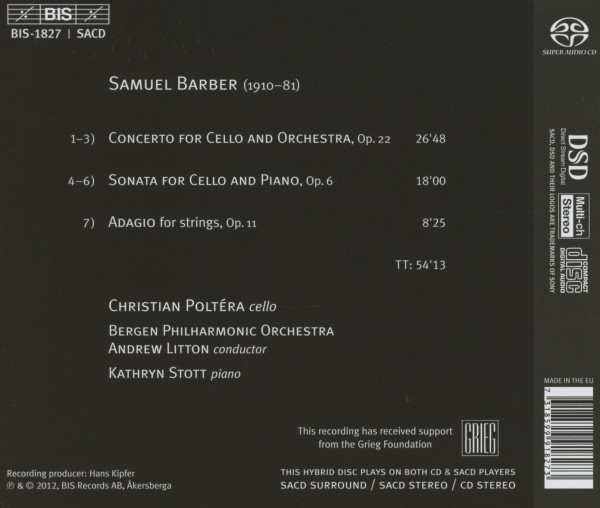 Christian Poltera / Andrew Litton / Kathryn Stott 1