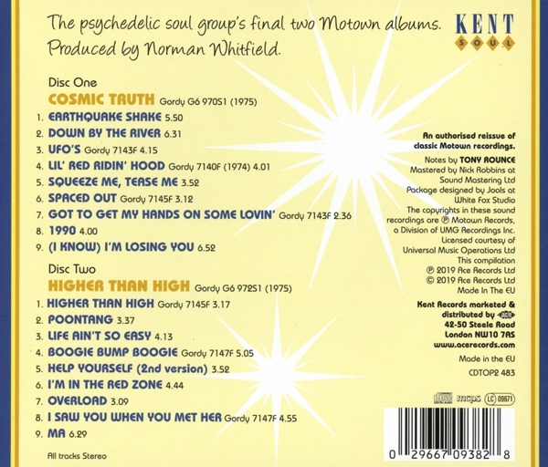 Cosmic Truth+ Higher Than High (2CD-Remaster) 1