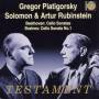 G. Piatigorsky / Solomon - Cello-Sonaten