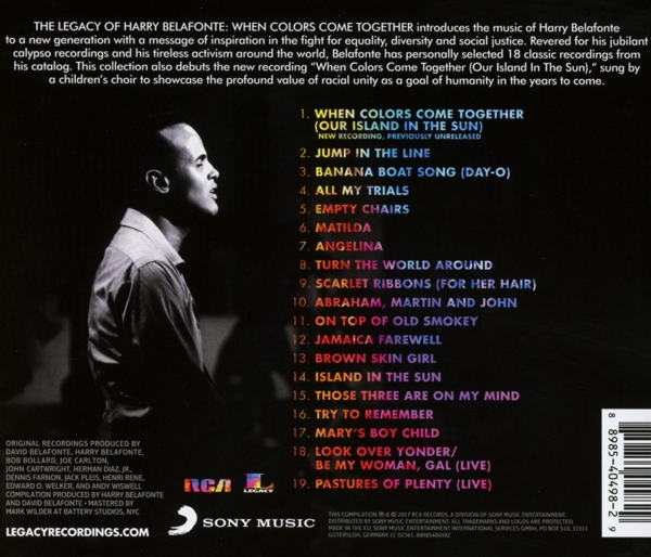 The Legacy of Harry Belafonte: When Colors Come To 1