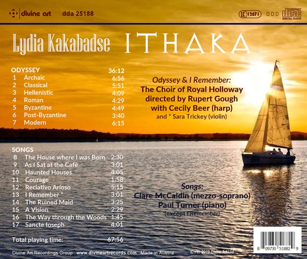 Ithaka-Choral and Vocal works 1