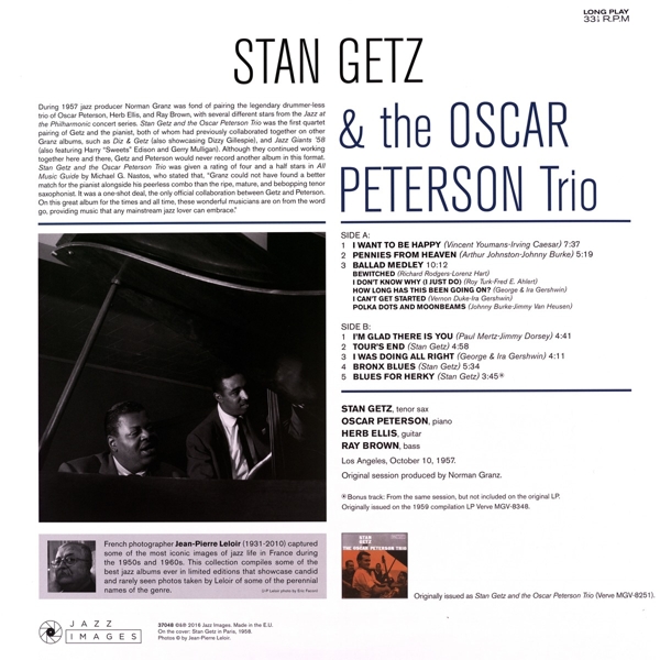 & The Oscar Peterson Trio (180g Vinyl)-Leloir Co 1