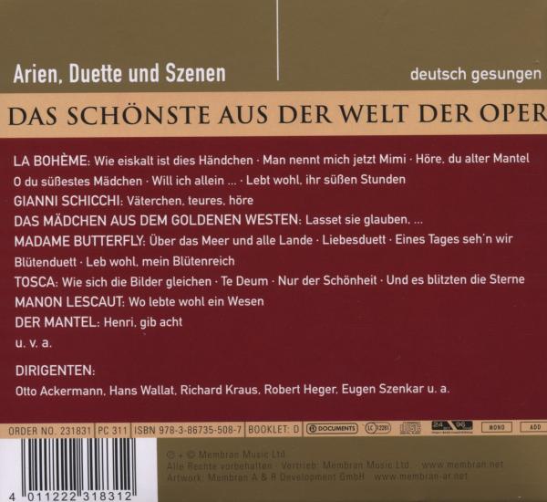 La Boheme/ Tosca/ Manon/ + 1