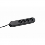 Bachmann - Bachmann SMARTLINE Interior 4AC outlet(s) 1.5m Negro base mltiple