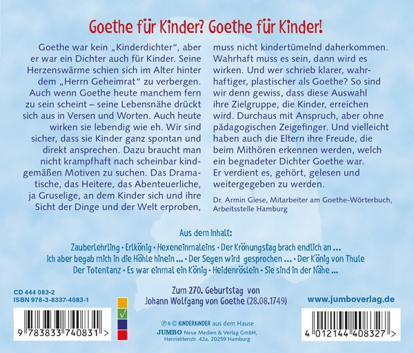 Da Läuft Die Maus! Goethe Für Kinder Und Andere 1