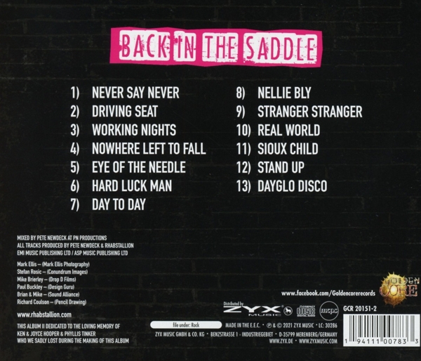 Back In The Saddle 1