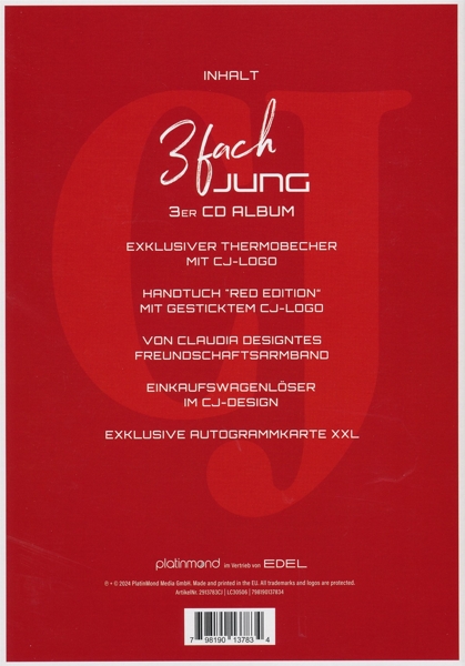 3fach JUNG Ltd Fanbox Red Edition 1