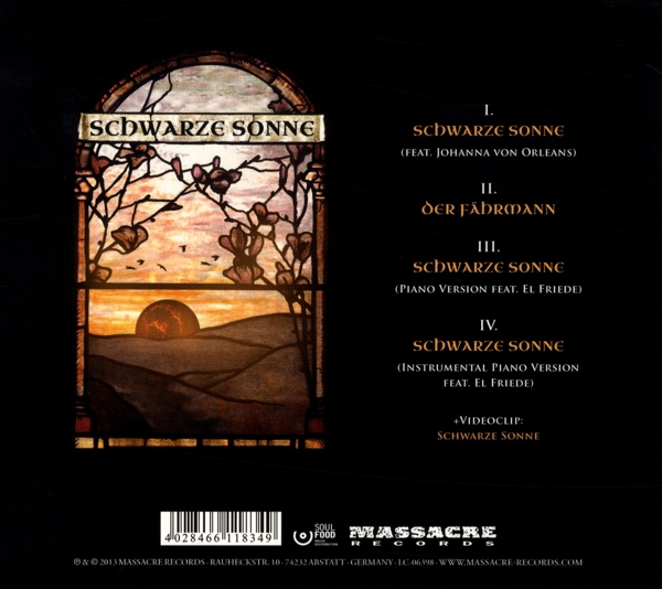 Schwarze Sonne - EP (Digipak) 1