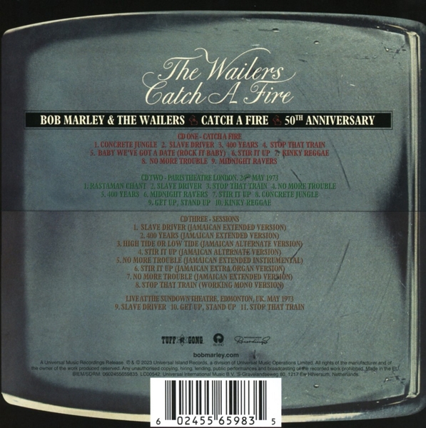 Catch a Fire (LTD. 50TH Anniversary, 3CD) 1