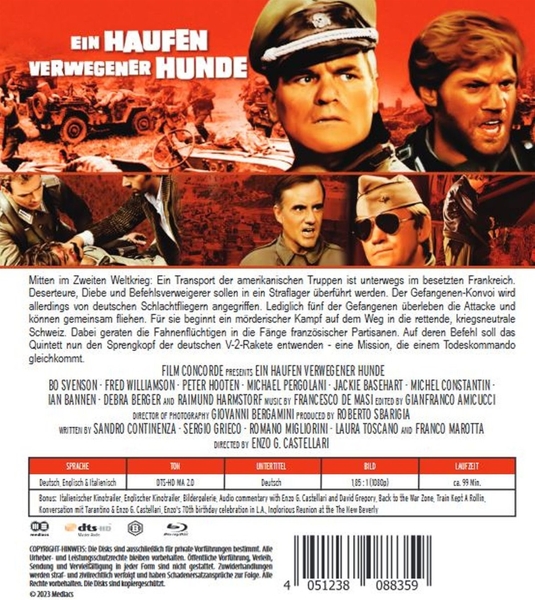 Raimund Harmstorf, Fred Williamson, Bo Svenson 1