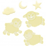 Simba Dickie Vertriebs Gmbh - ABC GID Happy Sheeps