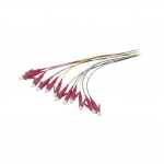 Synergy 21 Kabel, Dosen, Etc. - Pigtail en fibre optique LC 50/125u, 2 m OM4, pack de 12, couleur, Synergy 21, 