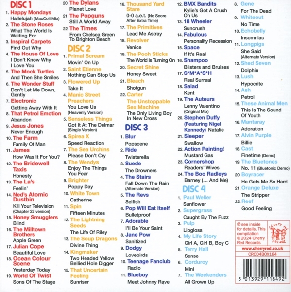 Popscene-From Baggy To Britpop 1989-94 1