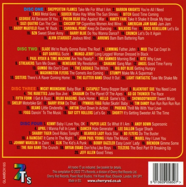 Can The Glam! (4CD Clamshell Box) 1