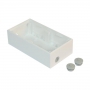 Shelly Zubehr - / Aufputzgehuse Doppelt fr Shelly Wall Switch, 45mm (fr Shelly Socket)