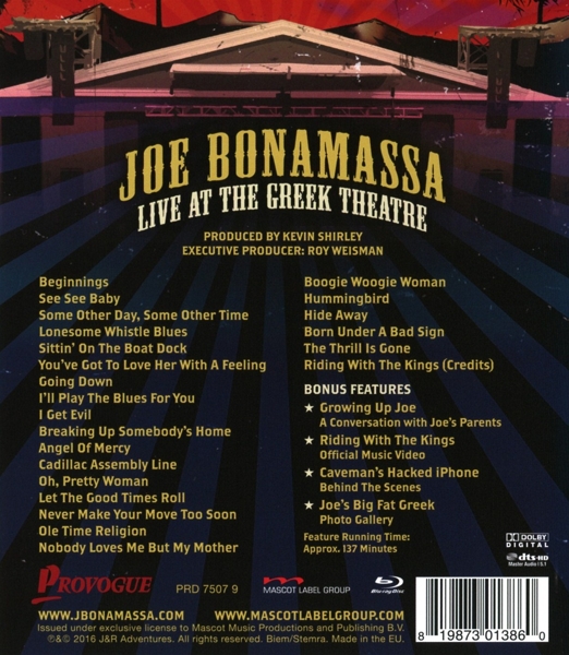 Bonamassa, joe 1