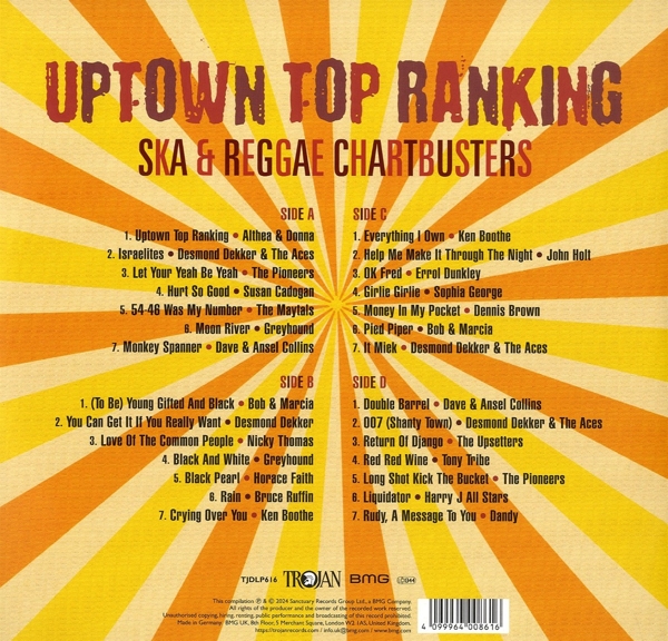 Uptown Top Ranking:Trojan Ska&Reggae Chartbusters 1