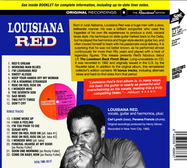 The Lowdown Back Proch Blues+ 10 Bonus Tracks 1