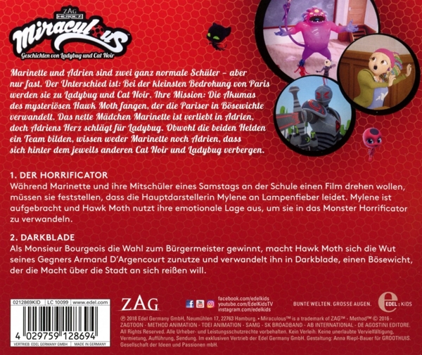 Miraculous: Ladybug & Cat Noir, Der Film - Das Original-Hörspiel