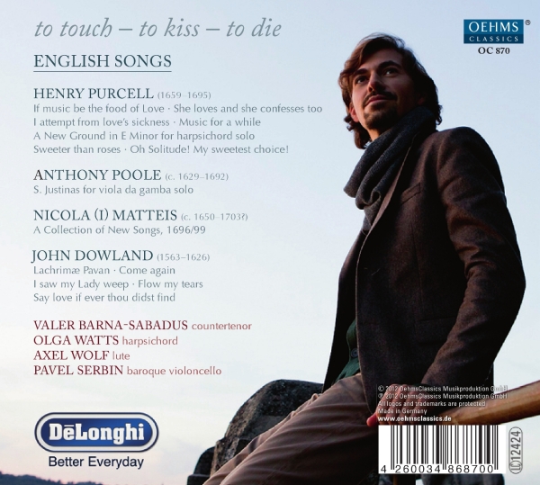 To touch-to kiss-to die (English Songs) 1